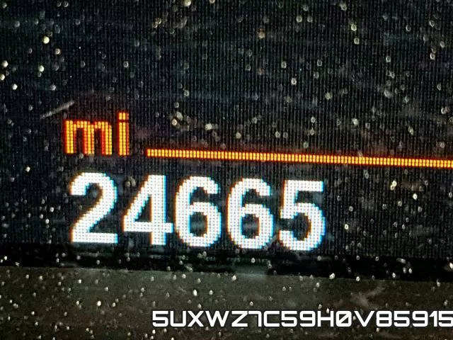5UXWZ7C59H0V85915 фото 9