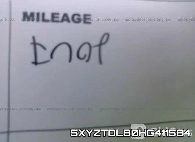 5XYZTDLB0HG411584 фото 8