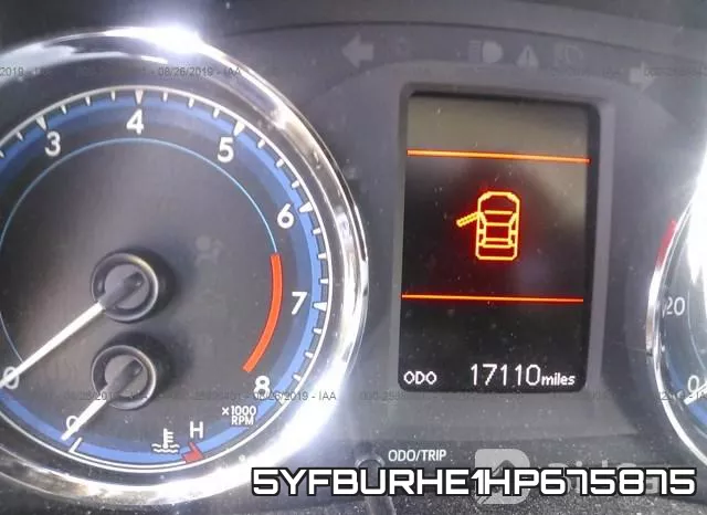 5YFBURHE1HP675875 фото 8