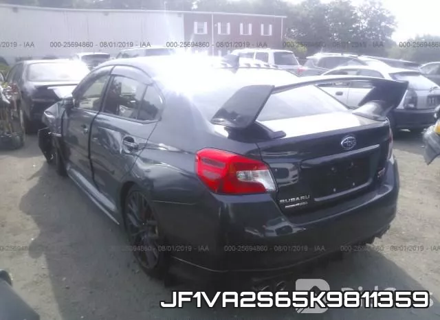 JF1VA2S65K9811359 фото 4