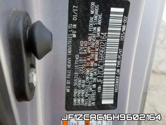 JF1ZCAC16H9602164 фото 2