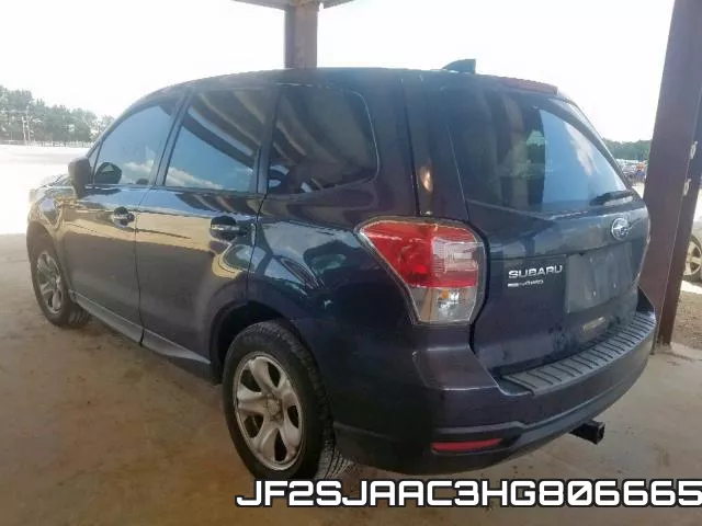JF2SJAAC3HG806665 фото 4