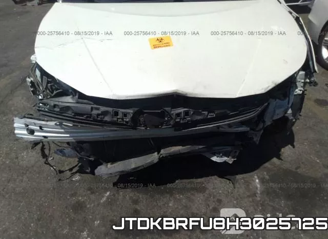 JTDKBRFU8H3025725 фото 6
