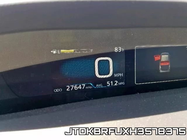 JTDKBRFUXH3578375 фото 9