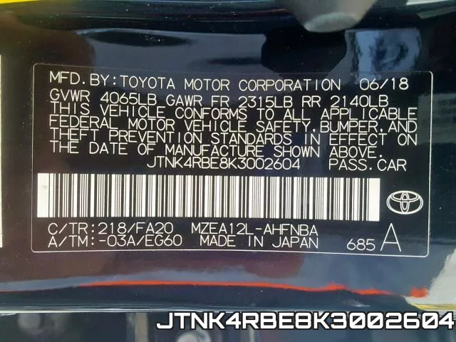 JTNK4RBE8K3002604 фото 2