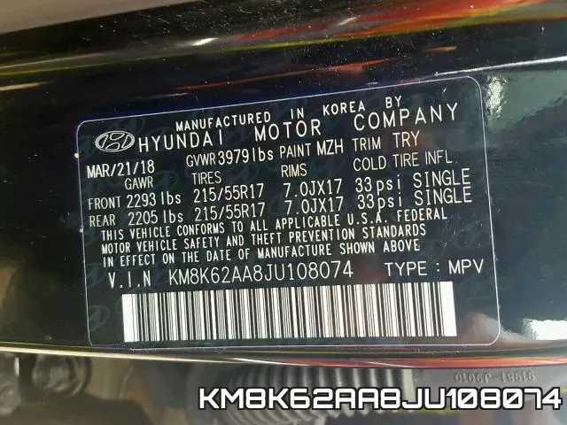 KM8K62AA8JU108074 фото 2