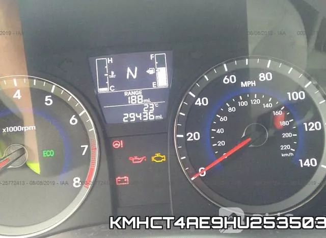 KMHCT4AE9HU253503 фото 8