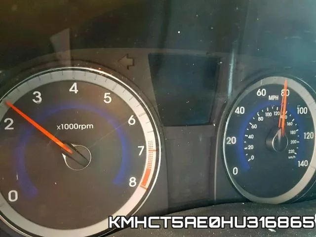 KMHCT5AE0HU316865 фото 9