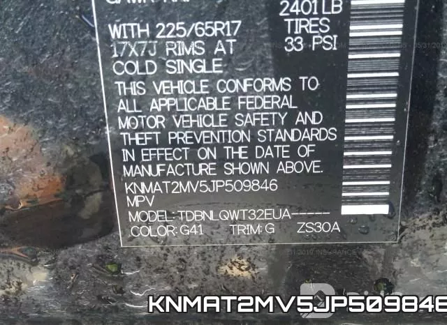 KNMAT2MV5JP509846 фото 10