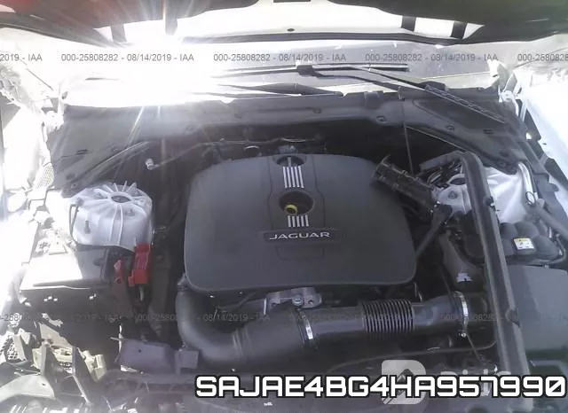 SAJAE4BG4HA957990 фото 2