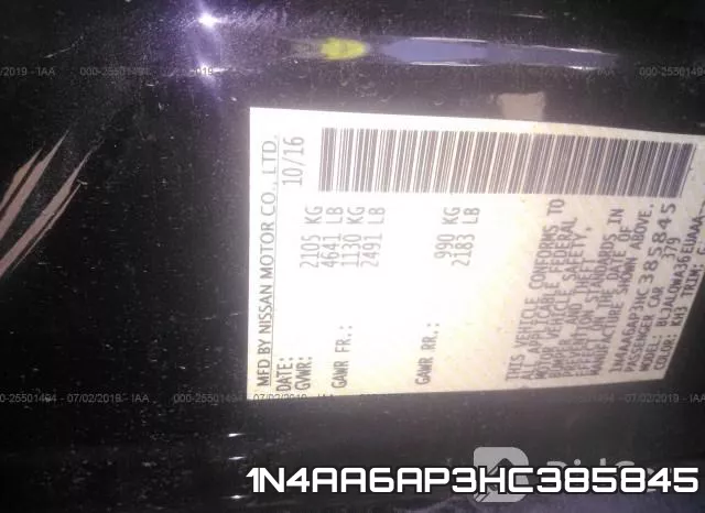 1N4AA6AP3HC385845 фото 10