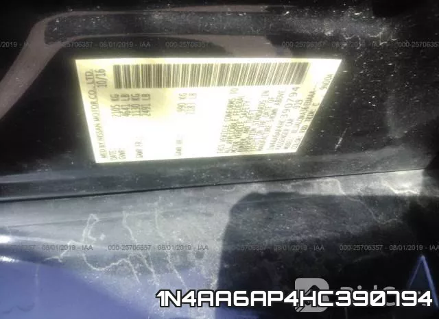 1N4AA6AP4HC390794 фото 10