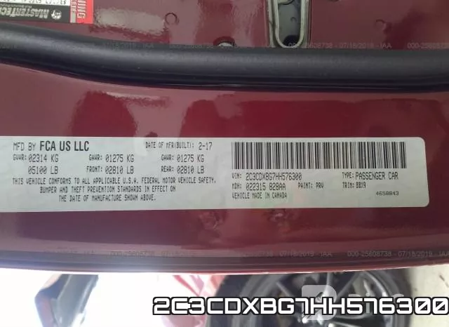 2C3CDXBG7HH576300 фото 10
