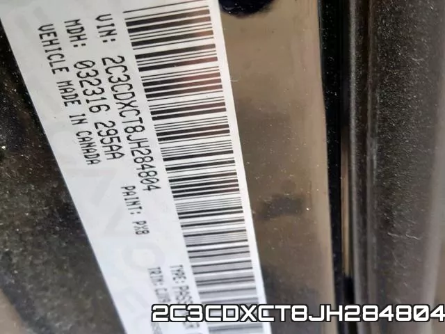2C3CDXCT8JH284804 фото 2