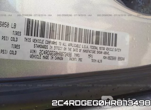 2C4RDGEG0HR873498 фото 10
