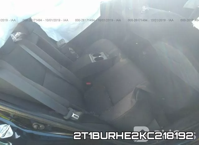 2T1BURHE2KC218192 фото 9