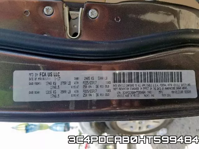 3C4PDCAB0HT599484 фото 2