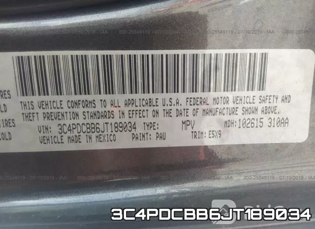 3C4PDCBB6JT189034 фото 10