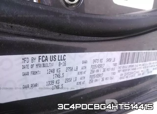 3C4PDCBG4HT514415 фото 9