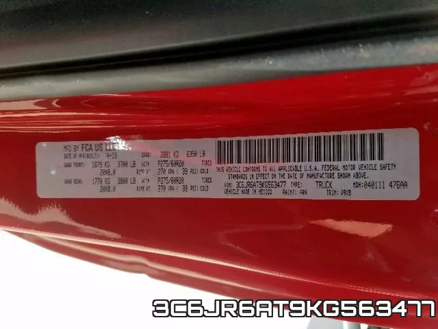 3C6JR6AT9KG563477 фото 2