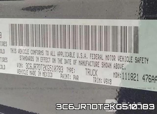 3C6JR7DT2KG510783 фото 10