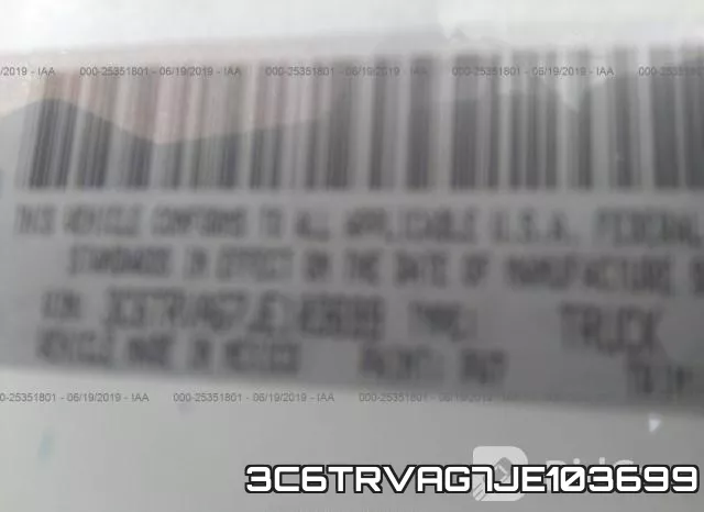 3C6TRVAG7JE103699 фото 10