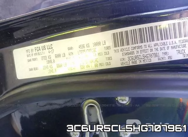 3C6UR5CL5HG707961 фото 10