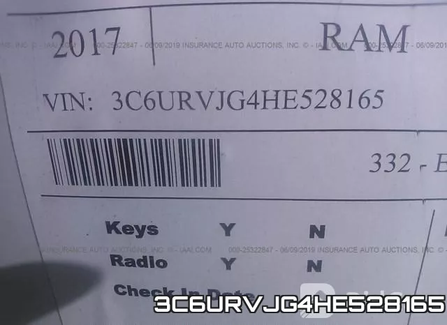 3C6URVJG4HE528165 фото 10