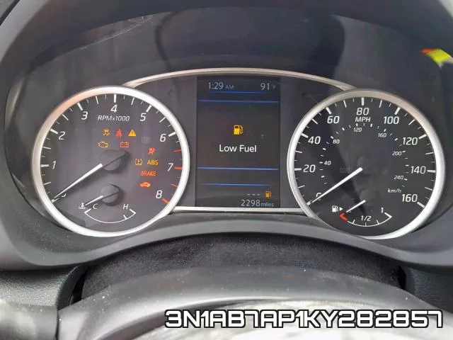 3N1AB7AP1KY282857 фото 9