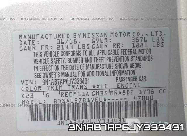 3N1AB7AP6JY333431 фото 10