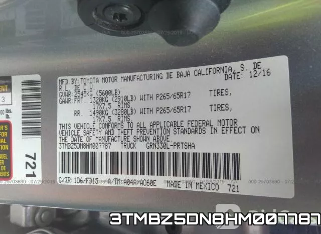 3TMBZ5DN8HM007787 фото 10