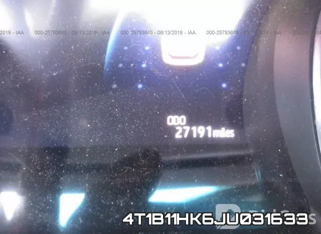 4T1B11HK6JU031633 фото 8