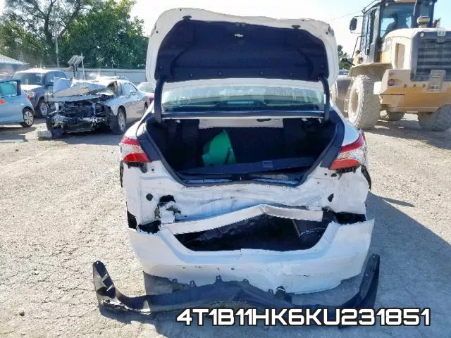 4T1B11HK6KU231851 фото 10