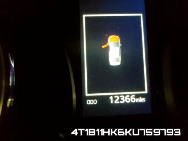 4T1B11HK6KU759793 фото 9