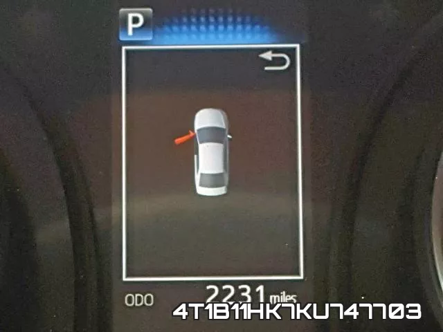 4T1B11HK7KU747703 фото 9
