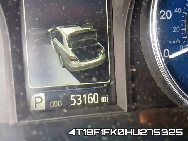 4T1BF1FK0HU275325 фото 9