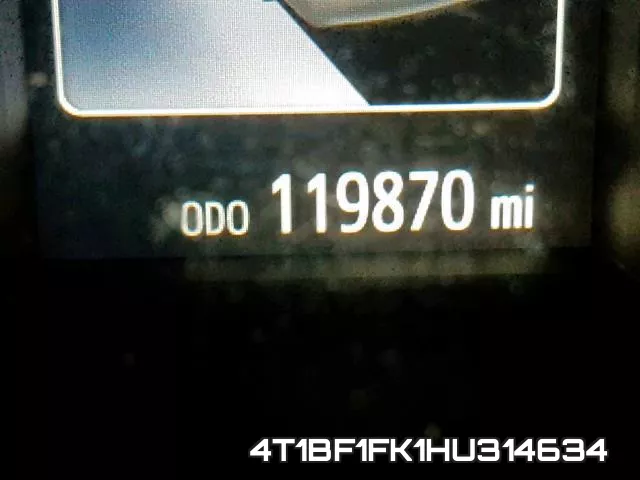 4T1BF1FK1HU314634 фото 9