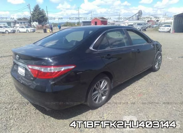 4T1BF1FK2HU403144 фото 5