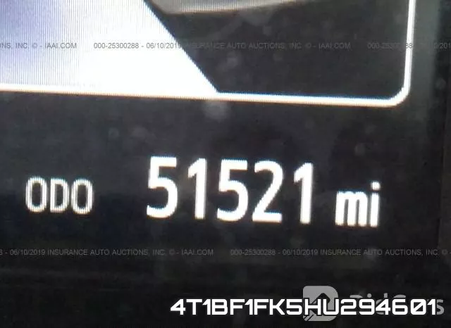4T1BF1FK5HU294601 фото 8