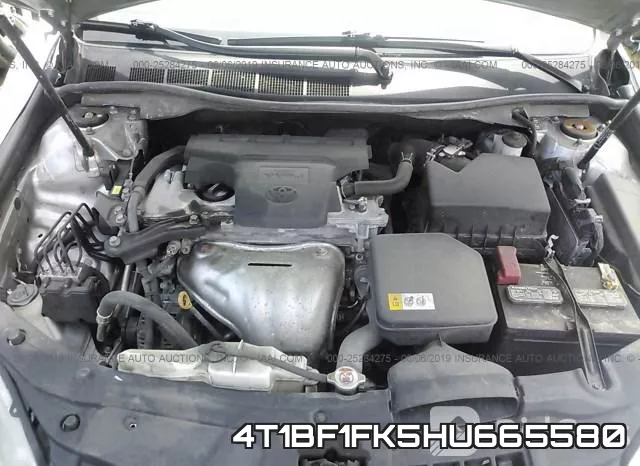 4T1BF1FK5HU665580 фото 2
