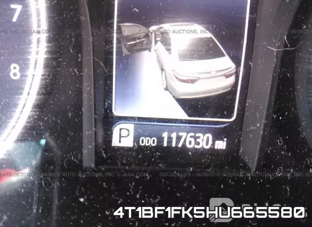4T1BF1FK5HU665580 фото 8