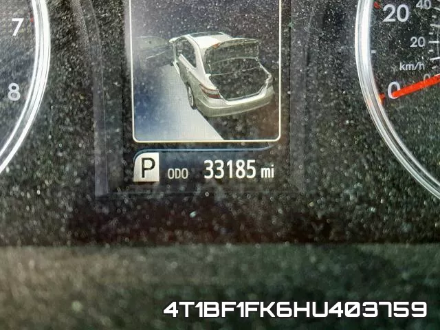 4T1BF1FK6HU403759 фото 9