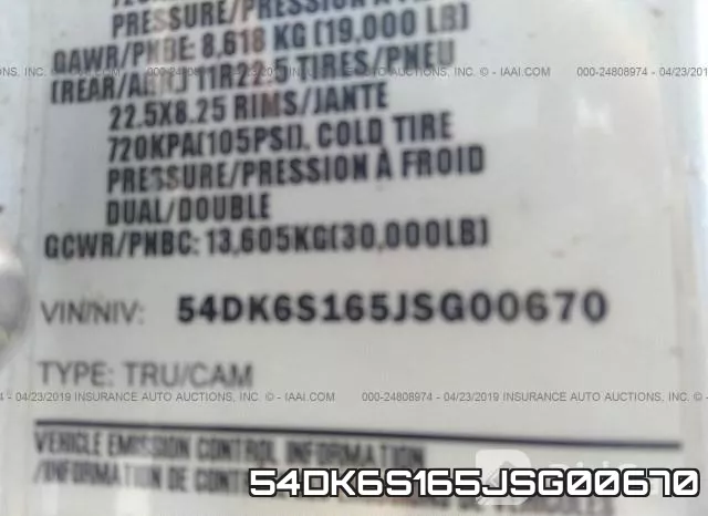 54DK6S165JSG00670 фото 10