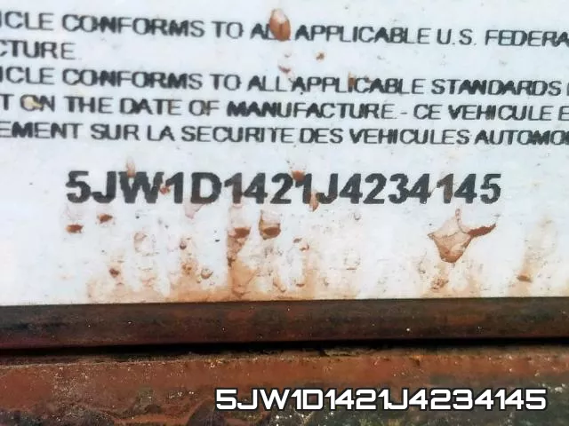 5JW1D1421J4234145 фото 2