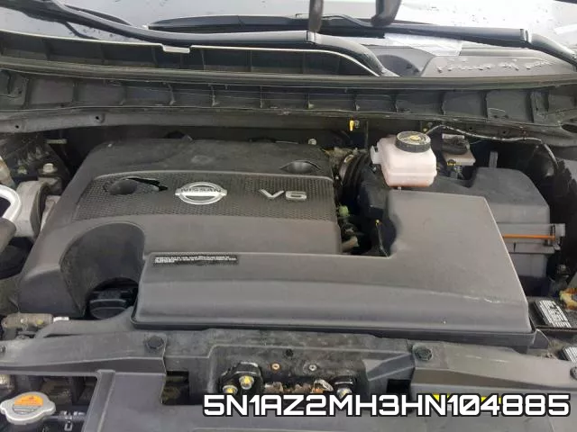 5N1AZ2MH3HN104885 фото 8