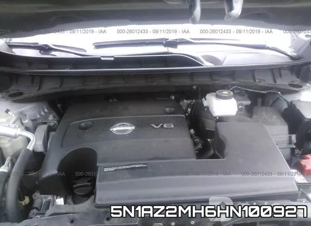 5N1AZ2MH6HN100927 фото 2
