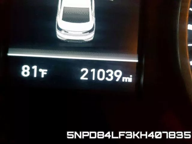 5NPD84LF3KH407835 фото 9