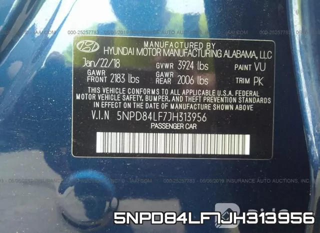5NPD84LF7JH313956 фото 10