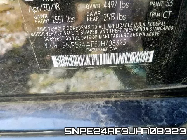 5NPE24AF3JH708323 фото 2
