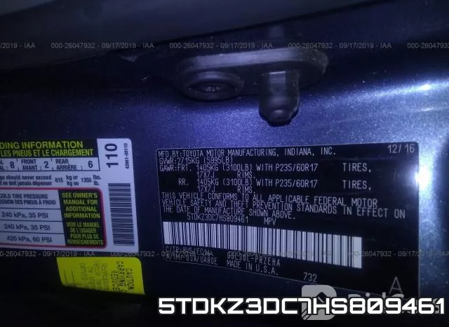 5TDKZ3DC7HS809461 фото 10